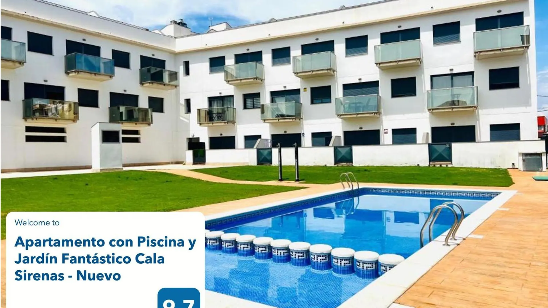 Apartamento Con Piscina Y Jardin Fantastico Cala Sirenas - Nuevo Miami Playa